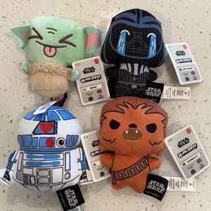 Star Wars Moodiverse Plush Set - Green, Black, Blue, Brown